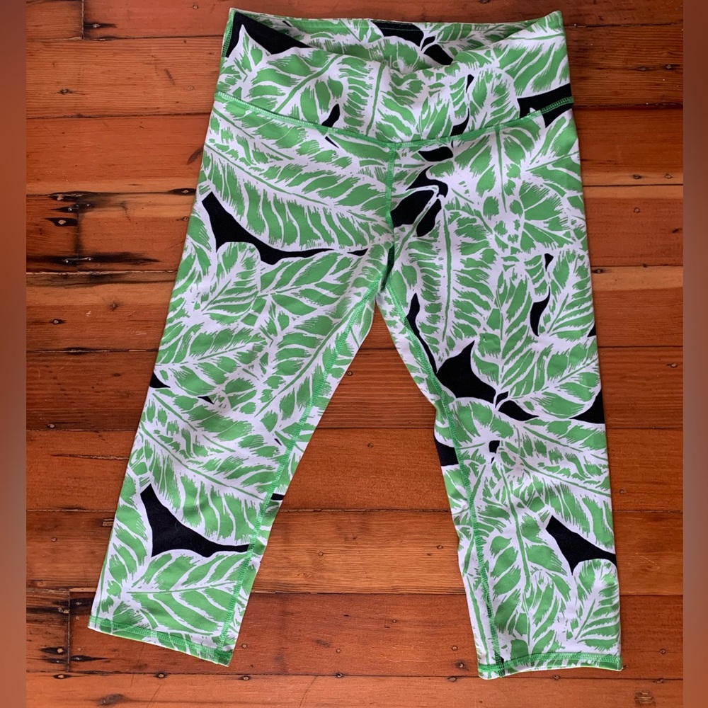 Alo Airbrush Foliage Crop Leggings